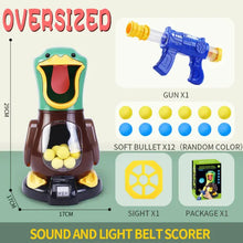 Duck Shooting Game Toy with Soft Bullets & Lights