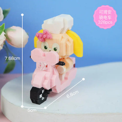 Space Panda Building Blocks for Kids